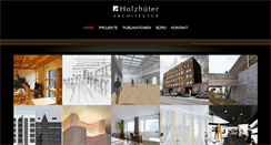 Desktop Screenshot of holzhueter-architektur.de