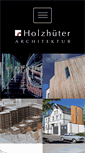 Mobile Screenshot of holzhueter-architektur.de